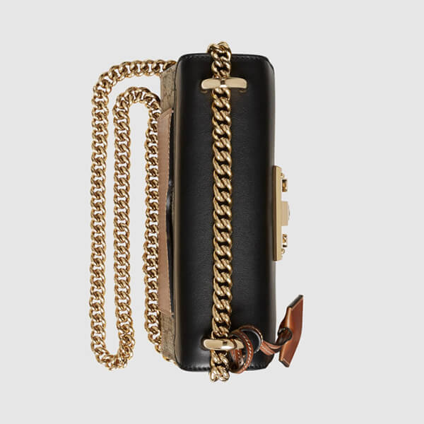 国内発送☆グッチ ショルダーバッグ 偽物 アップル&ハート GG スモール チェーン 409487 KLQJG 9785